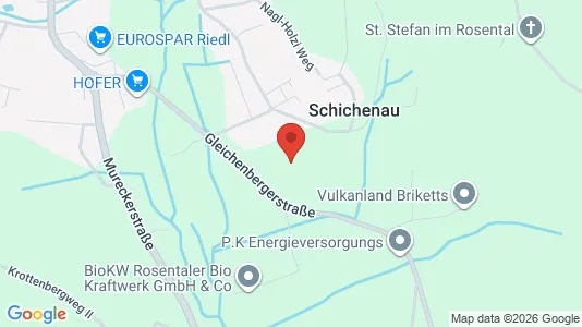 Apartments for rent i Edelsbach bei Feldbach - kort over placeringen