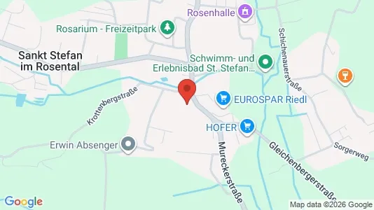 Apartments for rent i Gnas - kort over placeringen