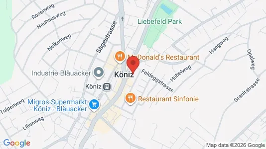 Apartments for rent i Bern-Mittelland - kort over placeringen