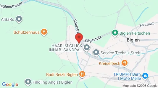 Apartments for rent i Bern-Mittelland - kort over placeringen