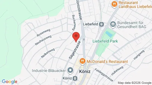 Apartments for rent i Bern-Mittelland - kort over placeringen