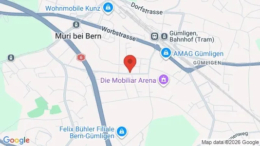 Apartments for rent i Bern-Mittelland - kort over placeringen