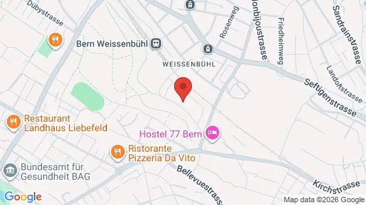 Apartments for rent i Bern-Mittelland - kort over placeringen