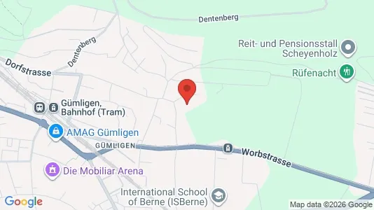 Apartments for rent i Bern-Mittelland - kort over placeringen