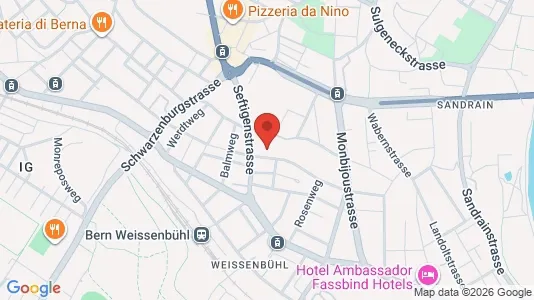 Apartments for rent i Bern-Mittelland - kort over placeringen