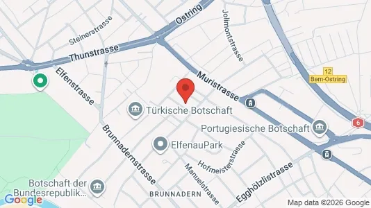 Apartments for rent i Bern-Mittelland - kort over placeringen