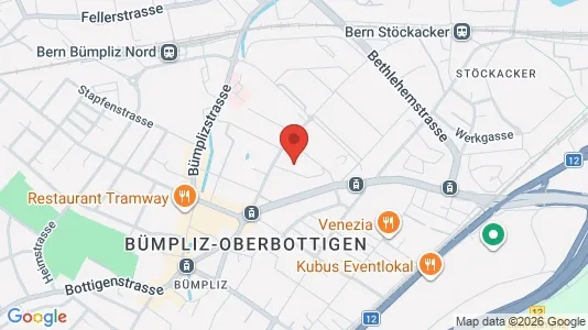 Apartments for rent i Bern-Mittelland - kort over placeringen