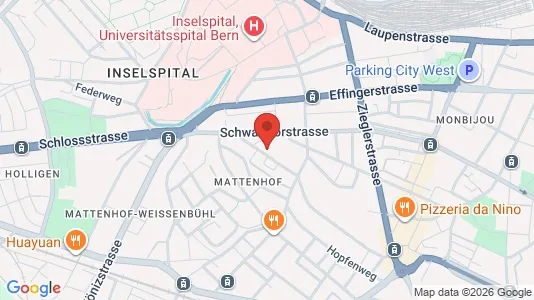 Apartments for rent i Bern-Mittelland - kort over placeringen