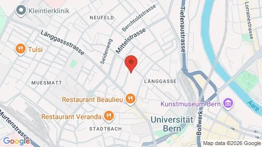 Apartments for rent i Bern-Mittelland - kort over placeringen