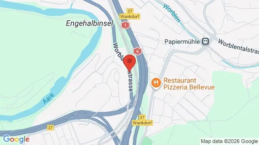 Apartments for rent i Bern-Mittelland - kort over placeringen