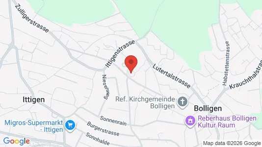 Apartments for rent i Bern-Mittelland - kort over placeringen