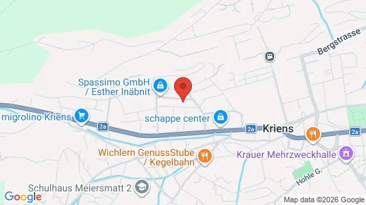 Apartments for rent i Luzern-Land - kort over placeringen