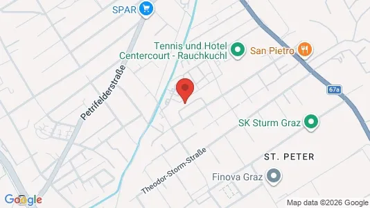 Apartments for rent i Graz - kort over placeringen