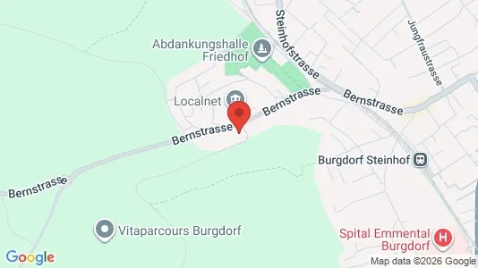 Apartments for rent i Emmental - kort over placeringen