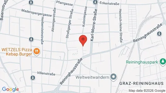 Apartments for rent i Graz - kort over placeringen