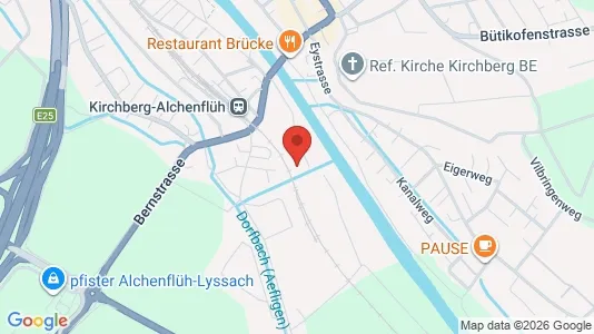 Apartments for rent i Emmental - kort over placeringen