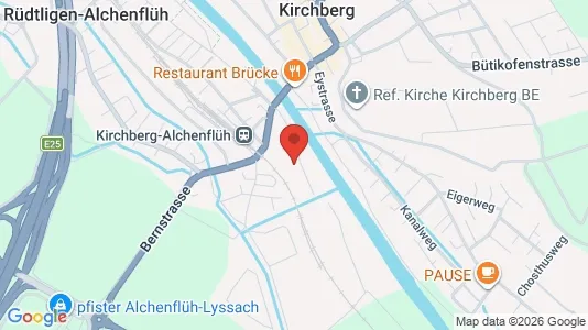 Apartments for rent i Emmental - kort over placeringen