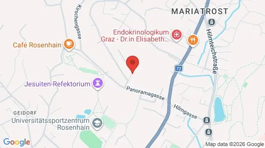 Apartments for rent i Eggersdorf bei Graz - kort over placeringen