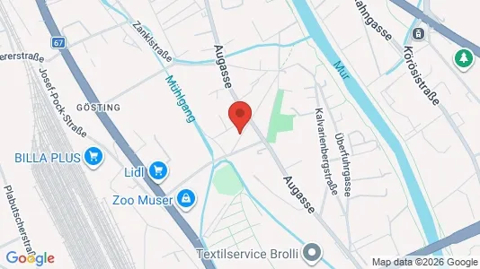 Apartments for rent i Graz - kort over placeringen