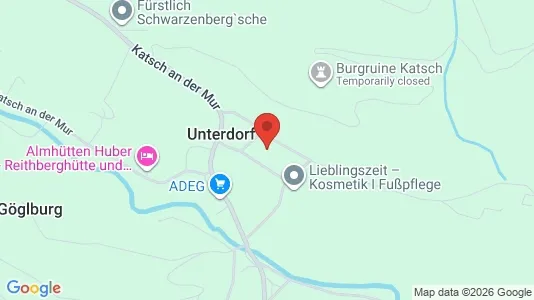 Apartments for rent i Murau - kort over placeringen