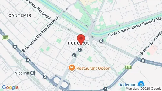 Apartments for rent i Iaşi - kort over placeringen