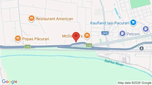 Rooms for rent i Iaşi - kort over placeringen