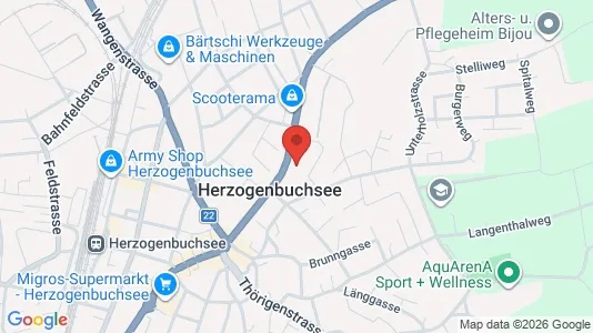 Apartments for rent i Oberaargau - kort over placeringen