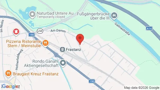 Apartments for rent i Frastanz - kort over placeringen