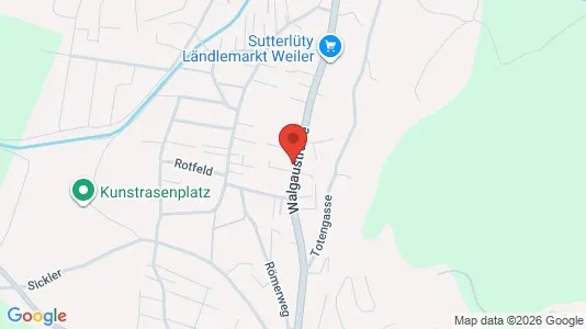 Apartments for rent i Weiler - kort over placeringen
