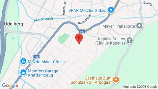 Apartments for rent i Götzis - kort over placeringen
