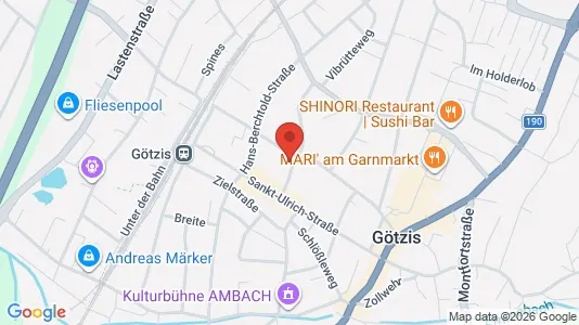 Apartments for rent i Götzis - kort over placeringen