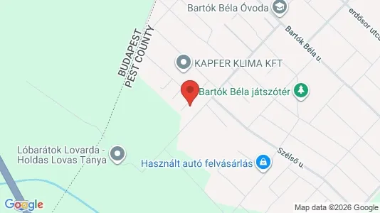 Apartments for rent i Gyáli - kort over placeringen