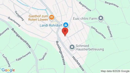 Apartments for rent i Baden - kort over placeringen