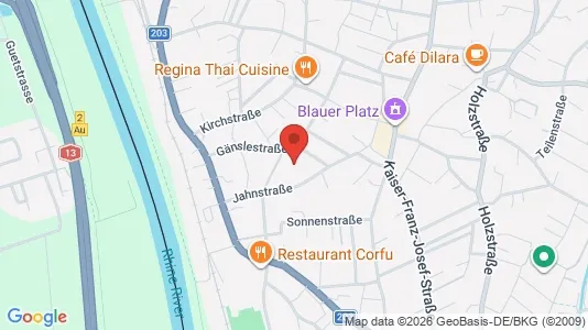 Apartments for rent i Fußach - kort over placeringen