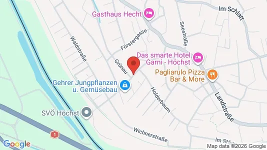 Apartments for rent i Fußach - kort over placeringen