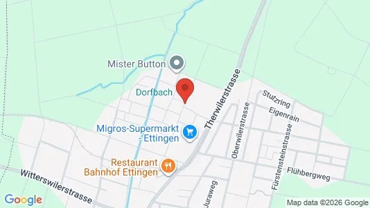 Apartments for rent i Arlesheim - kort over placeringen
