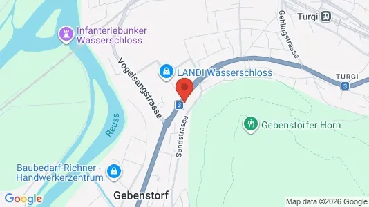 Apartments for rent i Baden - kort over placeringen