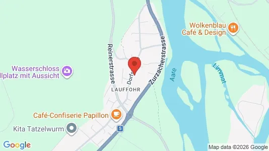Apartments for rent i Brugg - kort over placeringen