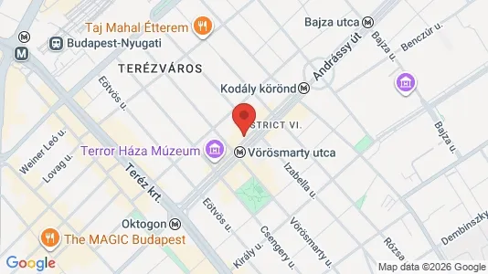 Apartments for rent i Budapest Újpest - kort over placeringen