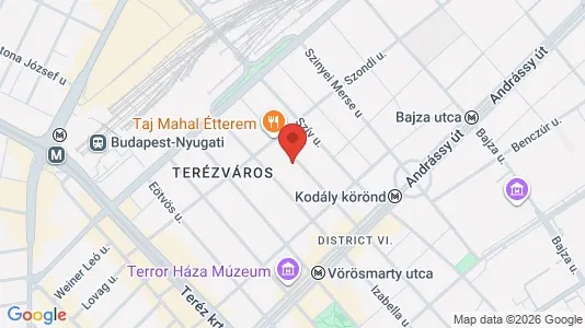 Apartments for rent i Budapest Újpest - kort over placeringen