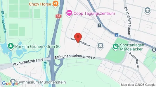 Apartments for rent i Arlesheim - kort over placeringen