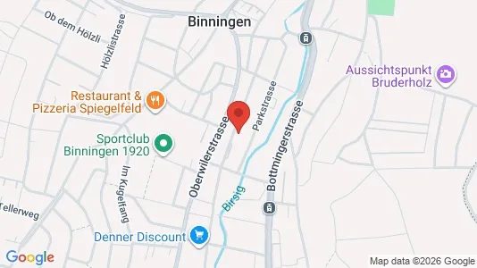 Rooms for rent i Arlesheim - kort over placeringen