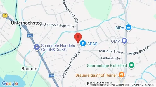 Apartments for rent i Bregenz - kort over placeringen