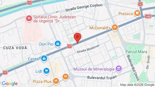 Apartments for rent i Baia Mare - kort over placeringen