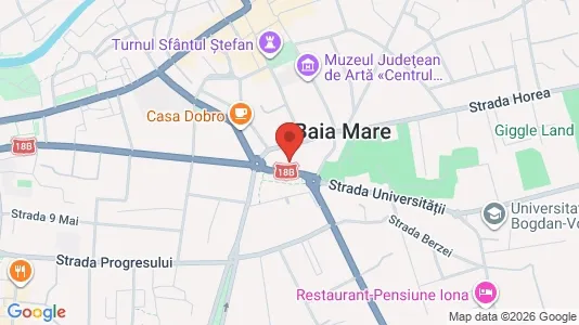 Apartments for rent i Baia Mare - kort over placeringen
