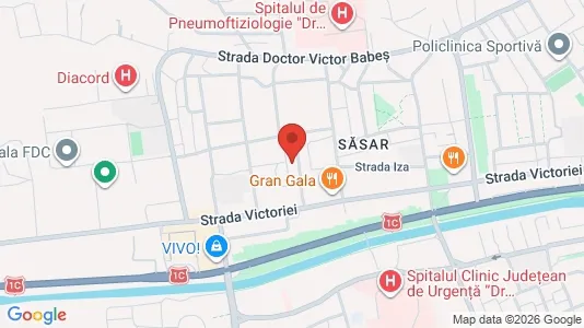 Apartments for rent i Baia Mare - kort over placeringen