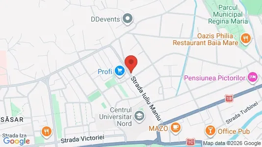 Apartments for rent i Baia Mare - kort over placeringen