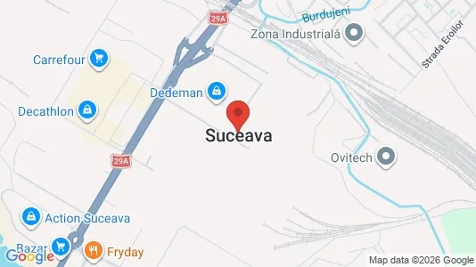 Apartments for rent i Adâncata - kort over placeringen