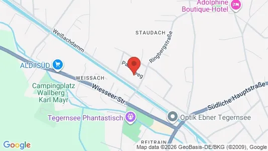 Apartments for rent i Miesbach - kort over placeringen