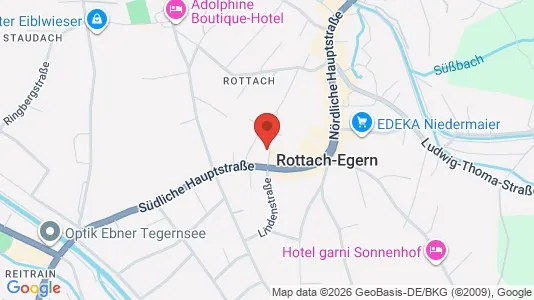 Apartments for rent i Miesbach - kort over placeringen